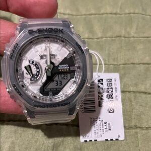 Casio G-Shock Clear and Black Watch